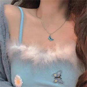 🦋 Butterfly Harajuku Aesthetic Necklace